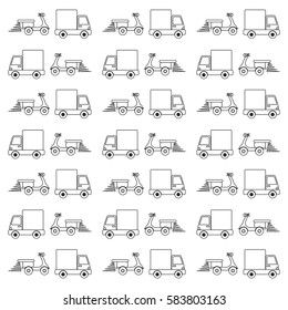 Delivery and logistic icon vector illustration graphic design
