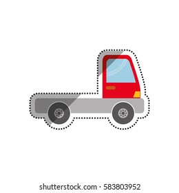 Delivery and logistic icon vector illustration graphic design