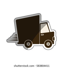 Delivery and logistic icon vector illustration graphic design