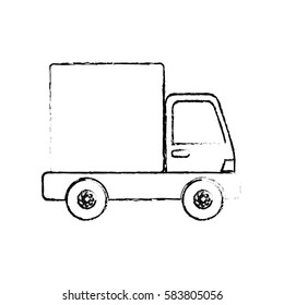 Delivery and logistic icon vector illustration graphic design