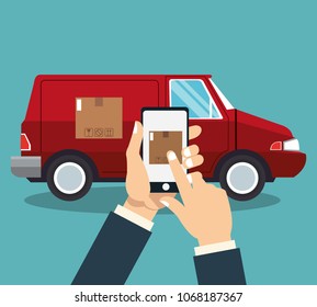 Delivery and logistics concept
