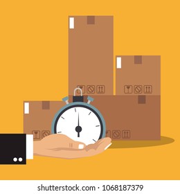 Delivery and logistics concept