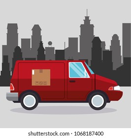 Delivery and logistics concept