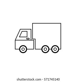 Delivery and logistics icon vector illustration graphic design