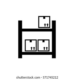Delivery and logistics icon vector illustration graphic design