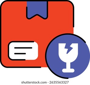 Iconos web de entrega y logística establecidos en el diseño de trazo de contorno coloreado. Pictogramas de paquete con paquete, destino, envío aéreo, orden, procesamiento, mensajería, pago, paquete, carga. Ilustración vectorial
