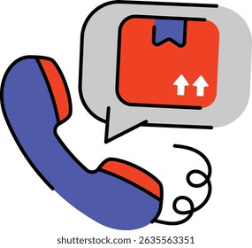 Ícones da Web de entrega e logística definidos no projeto de traçado de contorno colorido. Empacotar pictogramas com pacote, destino, transporte aéreo, ordem, processamento, correio, pagamento, pacote, carga. Ilustração vetorial