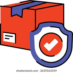 Iconos web de entrega y logística establecidos en el diseño de trazo de contorno coloreado. Pictogramas de paquete con paquete, destino, envío aéreo, orden, procesamiento, mensajería, pago, paquete, carga. Ilustración vectorial