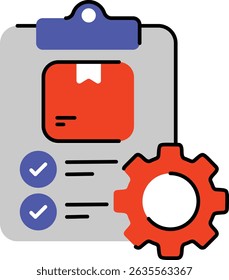 Iconos web de entrega y logística establecidos en el diseño de trazo de contorno coloreado. Pictogramas de paquete con paquete, destino, envío aéreo, orden, procesamiento, mensajería, pago, paquete, carga. Ilustración vectorial