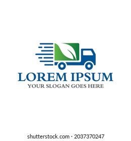 delivery logo , cargo logo vector