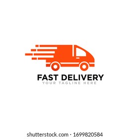 Delivery Logo Design Vector Illustration