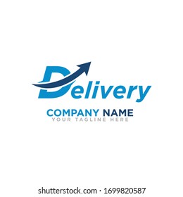 Delivery Logo Design Vector Illustration