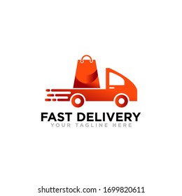 Delivery Logo Design Vector Illustration