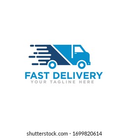 Delivery Logo Design Vector Illustration