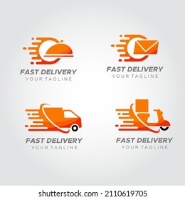 Delivery logo design vector. Suitable for your business logo