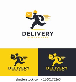 Delivery Logo Design Vector Template