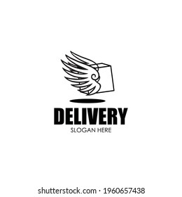 Delivery Logo Design Vector Template