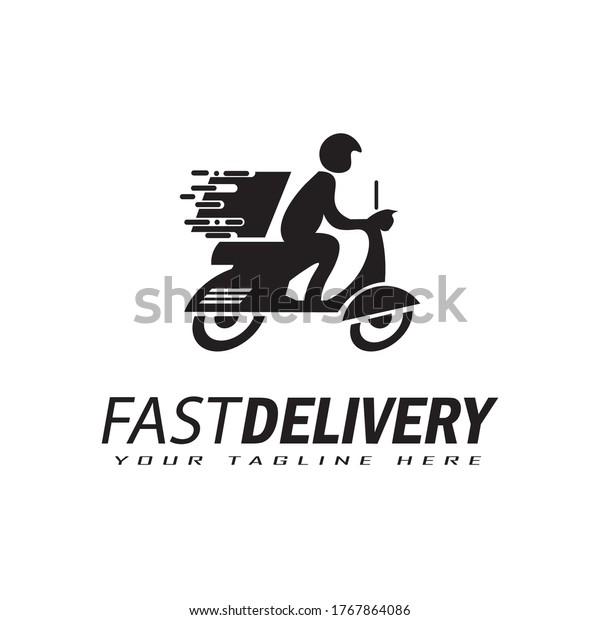 Delivery Logo Design Vector\
Template