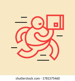 Delivery Logo. Icon design. Template elements