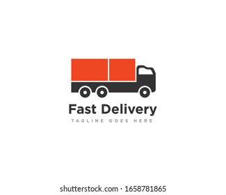Vector de diseño de icono de logotipo de entrega
