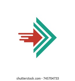 delivery logo. icon. editable. simple