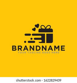 Delivery logo icon vector. Delivery simple logo design.