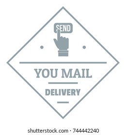 Delivery logo. Simple illustration of delivery vector logo for web