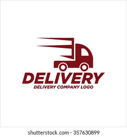 Fast Delivery Logo Template Design Vector Stock Vector (Royalty Free ...