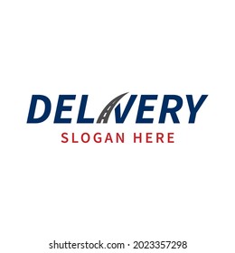 Delivery Logo Template. logo for a transport company. vector illustration.