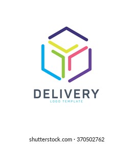 Delivery Logo. Transport Logo. Package Logo. Express Logo, Cargo Logo. Courier Logo