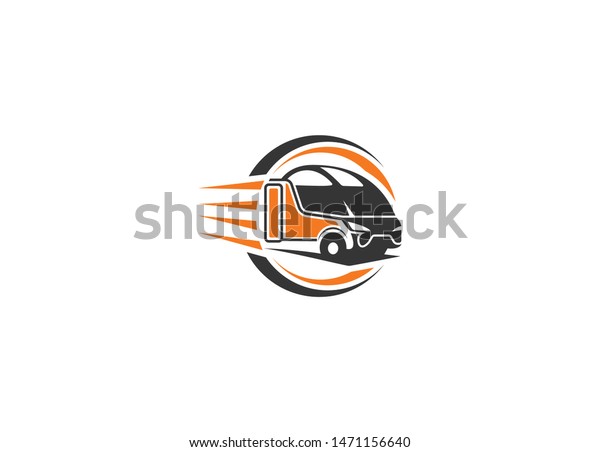 Delivery logo vector design\
template 