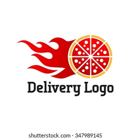 Delivery logo vector template