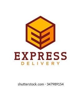 Delivery logo vector template