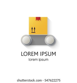 Delivery logotype design templates. Modern easy to edit logo template. Vector design series.