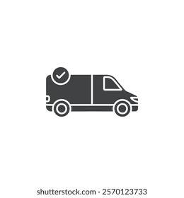 delivery made icon Flat logo set collection