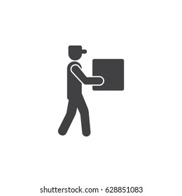 Delivery Man Icon