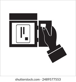 Delivery Man Icon Vector Element