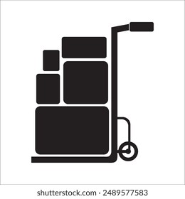 Delivery Man Icon Vector Element