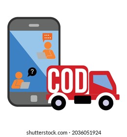 Delivery man shipment online vector image