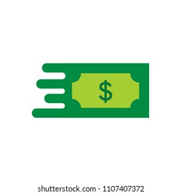 Delivery Money Logo Icon Design