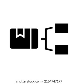 delivery options icon or logo isolated sign symbol vector illustration - high quality black style vector icons
