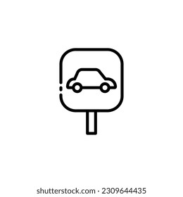Delivery options. Various styles, colorful, delivery management. Vector icons.