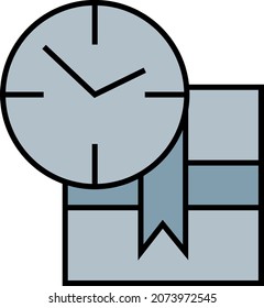 Delivery order, illustration, vector, on a white background.