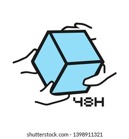 delivery package in 48 hours