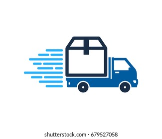 Delivery Package Icon Logo Design Element