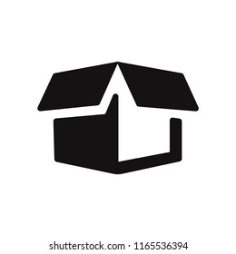Delivery package vector icon