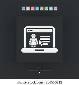 Delivery page of e-commerce website