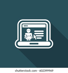 Delivery page of e-commerce website