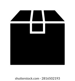 Delivery Parcel Shipping Box Vector Icon
