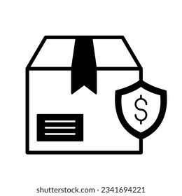 Delivery parcel Vector Icon which can easily modify

